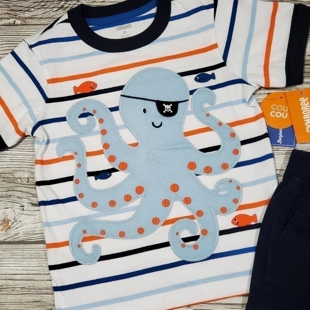 Gymboree Octopus Set NWT